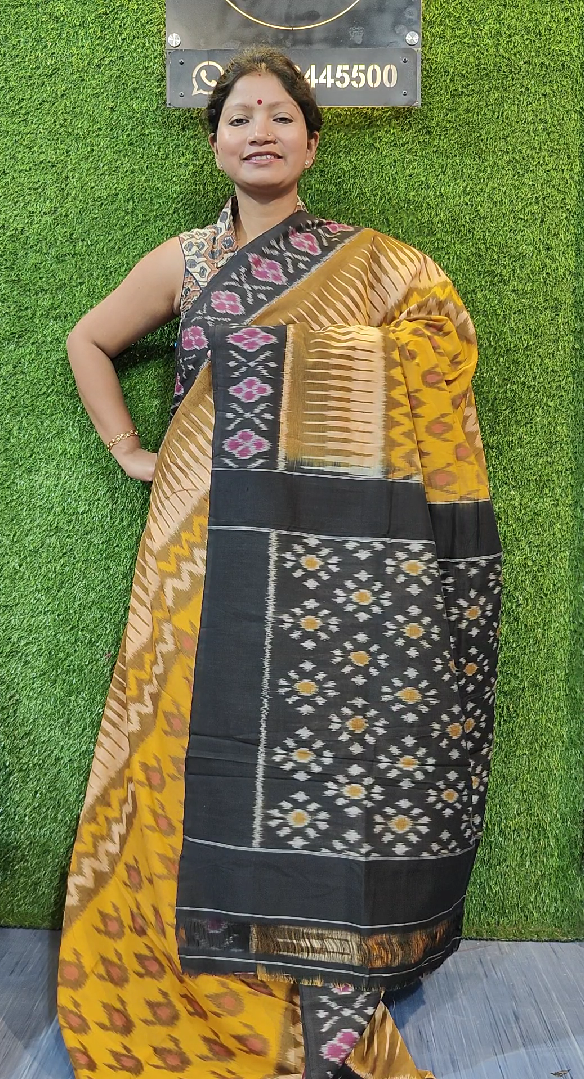 Pochampally Ikat Cotton SareePochampally Ikat Saree